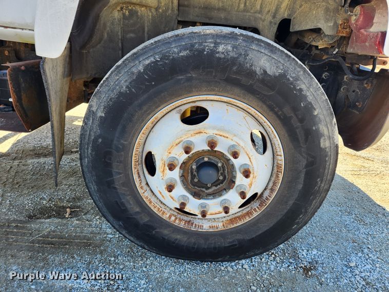 image for item JB9650 2004 Chevrolet C7500  dump flatbed truck