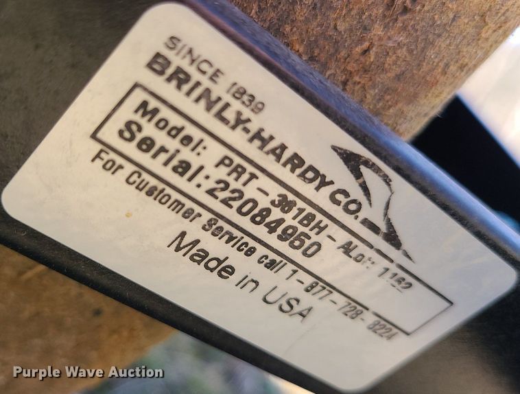 image for item JG9358 Brinly PRT-361BH  poly roller