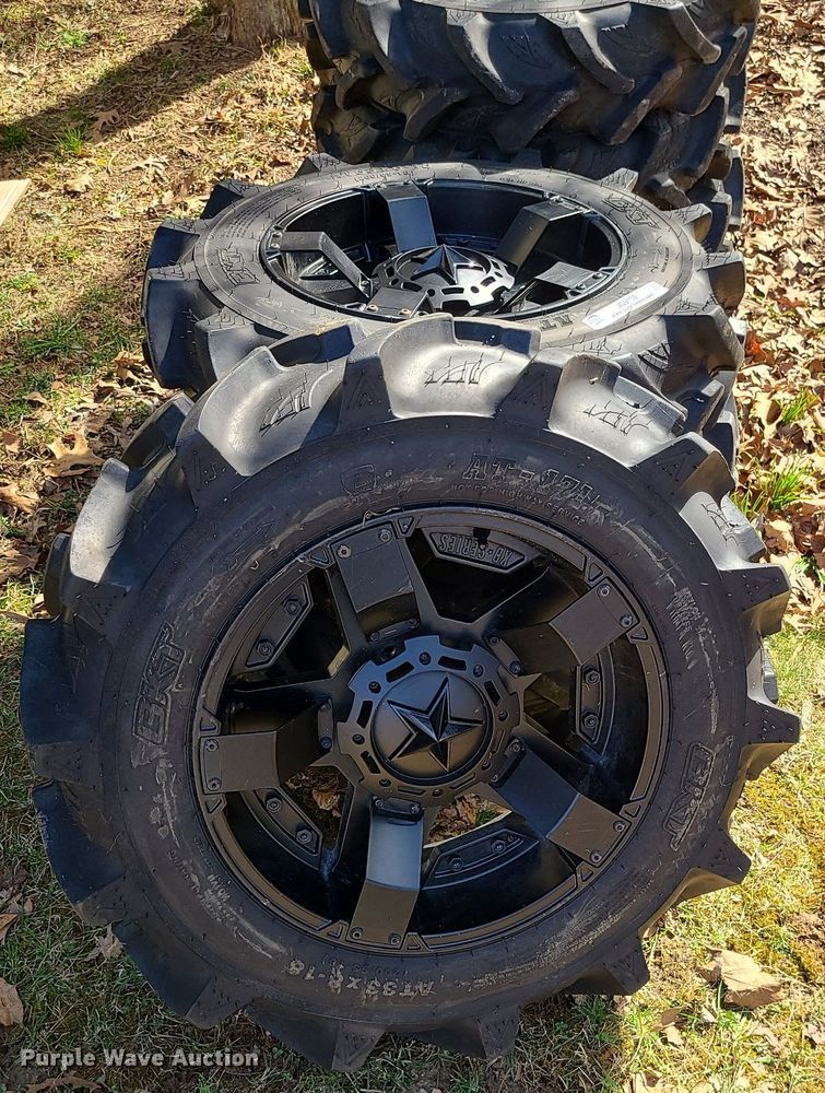 image for item JG9360 (4) tires and wheels