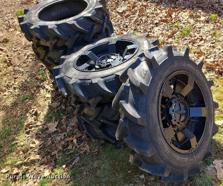 image for item JG9360 (4) tires and wheels