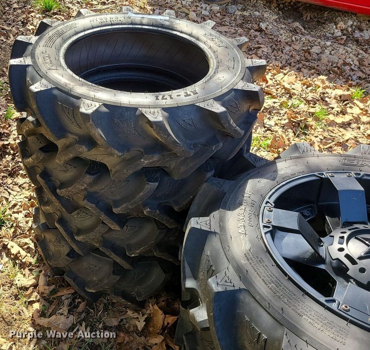 image for item JG9361 (4) BKT AT33x8-18 tires