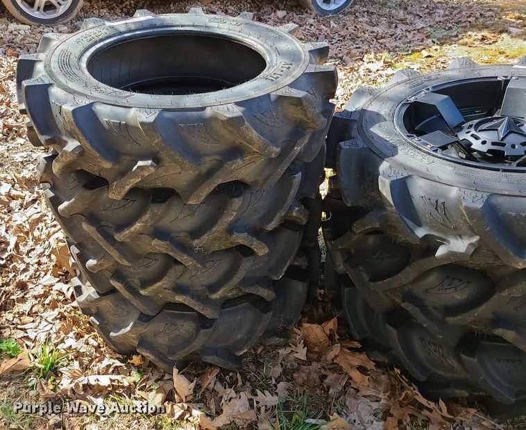 image for item JG9361 (4) BKT AT33x8-18 tires