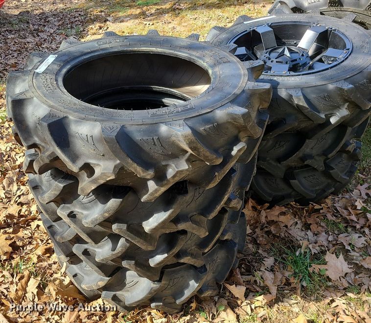 image for item JG9361 (4) BKT AT33x8-18 tires