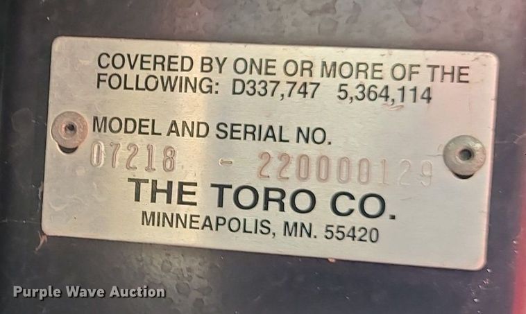 image for item JG9367 Toro Workman 4200  utility vehicle