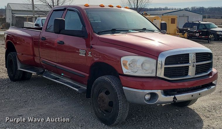 image for item JG9409 2007 Dodge Ram 3500HD  Quad Cab pickup truck