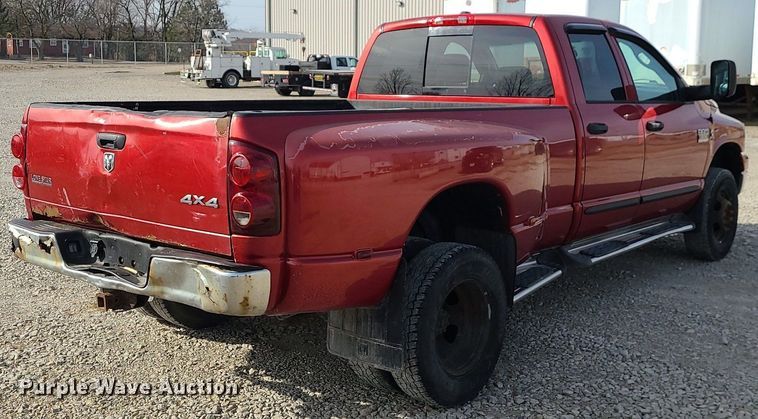 image for item JG9409 2007 Dodge Ram 3500HD  Quad Cab pickup truck
