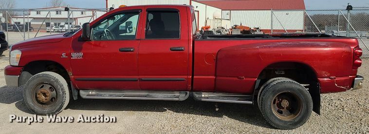 image for item JG9409 2007 Dodge Ram 3500HD  Quad Cab pickup truck