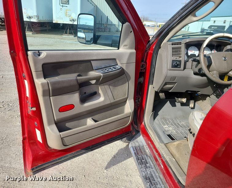 image for item JG9409 2007 Dodge Ram 3500HD  Quad Cab pickup truck