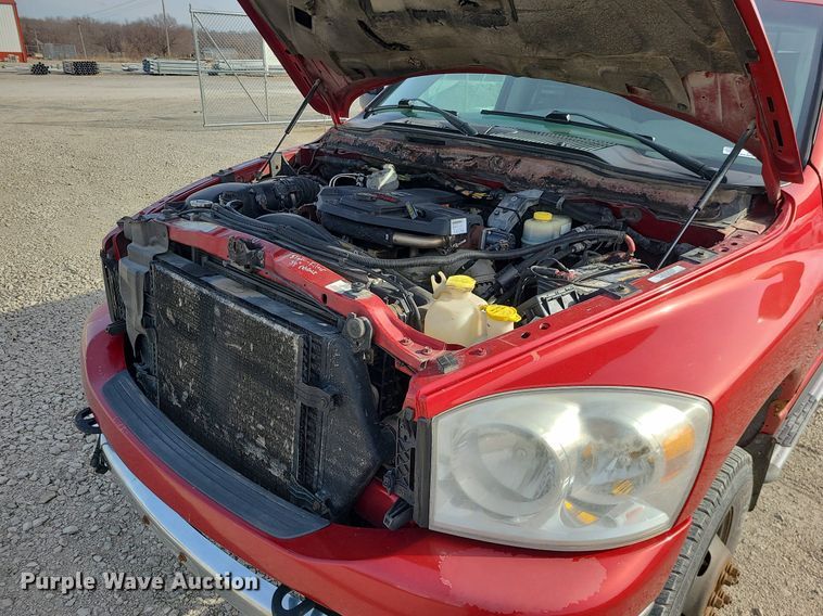 image for item JG9409 2007 Dodge Ram 3500HD  Quad Cab pickup truck