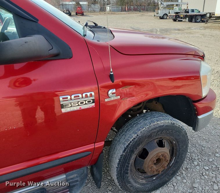 image for item JG9409 2007 Dodge Ram 3500HD  Quad Cab pickup truck