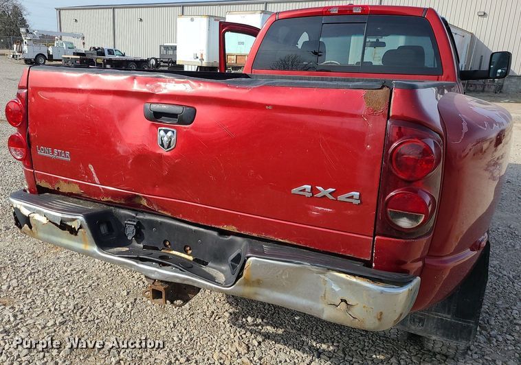 image for item JG9409 2007 Dodge Ram 3500HD  Quad Cab pickup truck