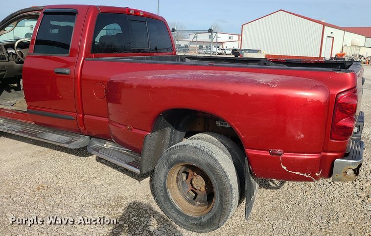 image for item JG9409 2007 Dodge Ram 3500HD  Quad Cab pickup truck