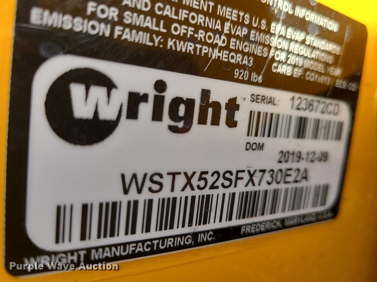 image for item JG9411 Wright Stander X  ZTR lawn mower