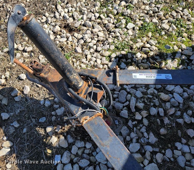 image for item JL9332 2009 Shop built  utility trailer