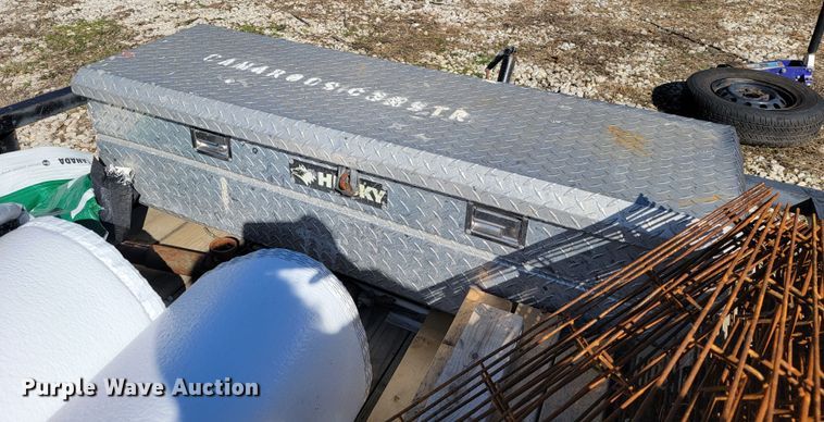 image for item JL9332 2009 Shop built  utility trailer