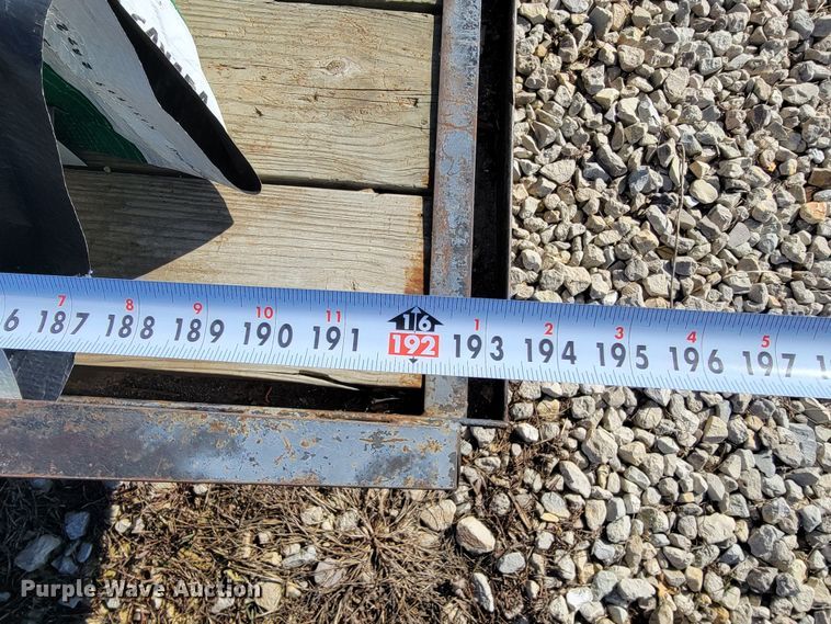 image for item JL9332 2009 Shop built  utility trailer