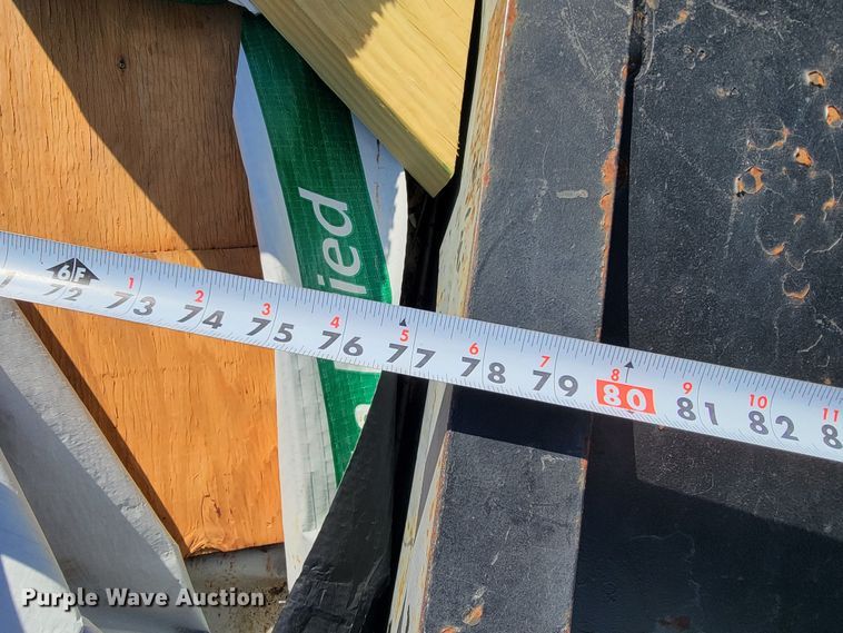 image for item JL9332 2009 Shop built  utility trailer