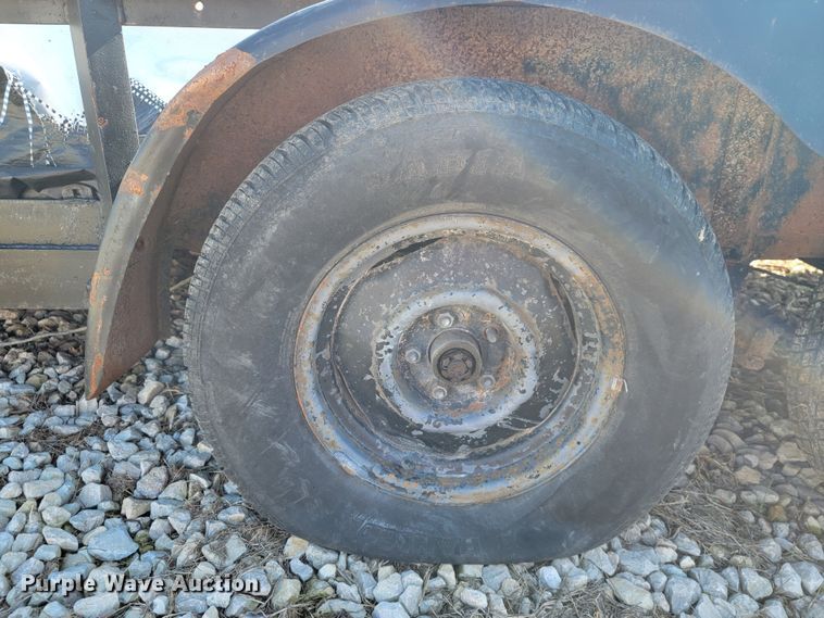 image for item JL9332 2009 Shop built  utility trailer