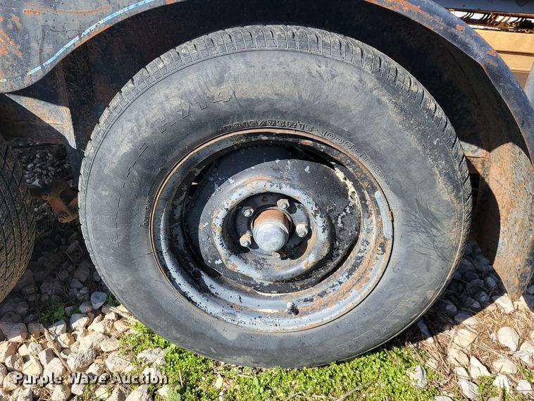 image for item JL9332 2009 Shop built  utility trailer