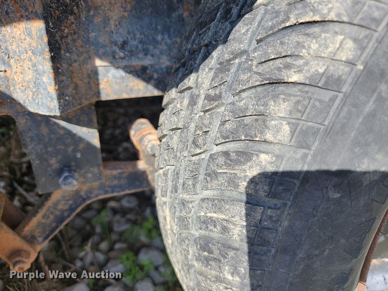 image for item JL9332 2009 Shop built  utility trailer