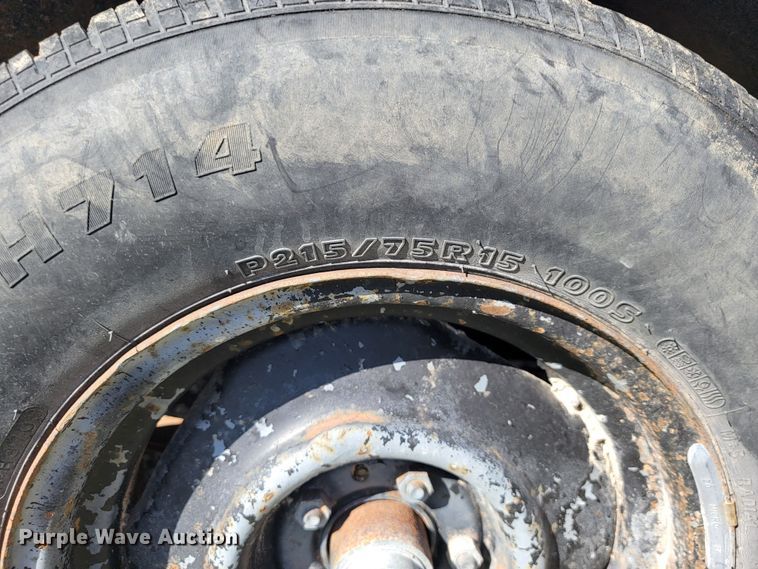 image for item JL9332 2009 Shop built  utility trailer