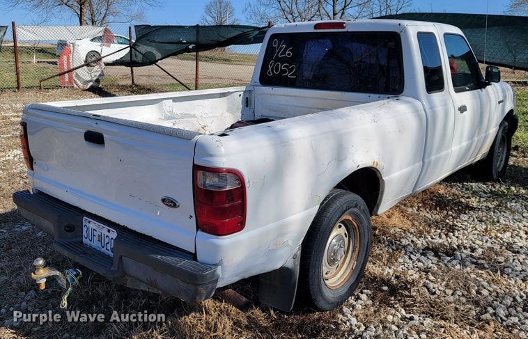 image for item JL9334 2003 Ford Ranger  SuperCab pickup truck