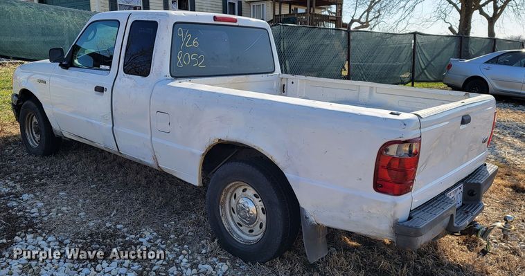 image for item JL9334 2003 Ford Ranger  SuperCab pickup truck