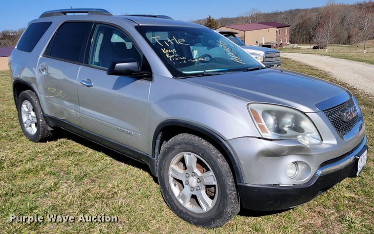 image for item JL9340 2007 GMC Acadia  SUV