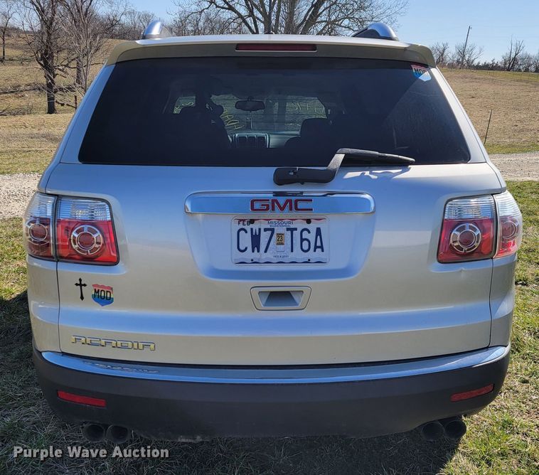 image for item JL9340 2007 GMC Acadia  SUV