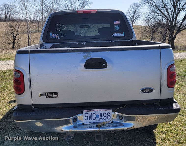 image for item JL9342 2003 Ford F150  SuperCrew pickup truck