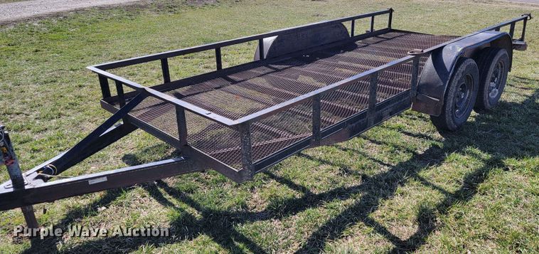 image for item JL9344 2008 Shop built  utility trailer