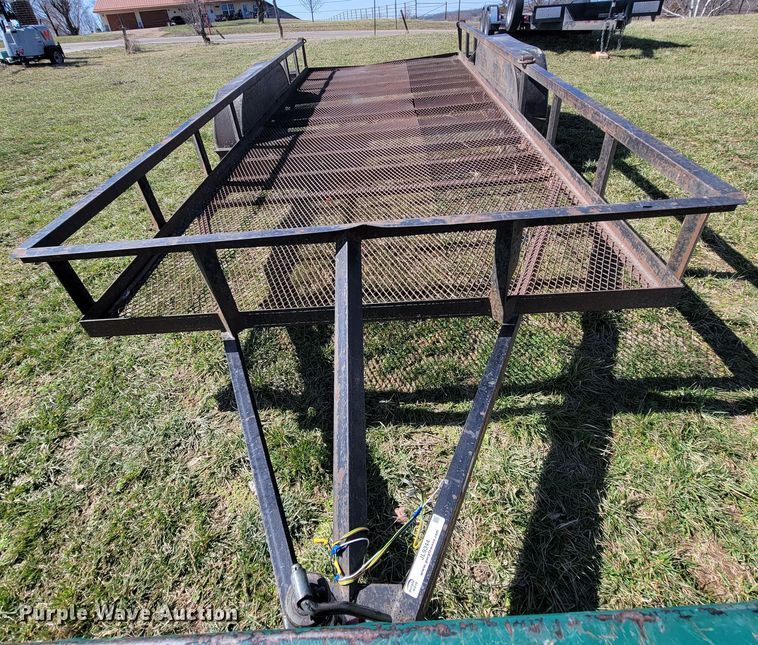 image for item JL9344 2008 Shop built  utility trailer