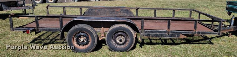 image for item JL9344 2008 Shop built  utility trailer