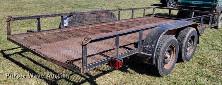 image for item JL9344 2008 Shop built  utility trailer