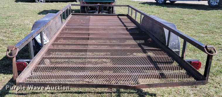 image for item JL9344 2008 Shop built  utility trailer