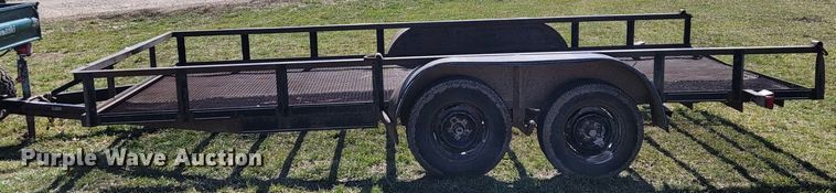 image for item JL9344 2008 Shop built  utility trailer