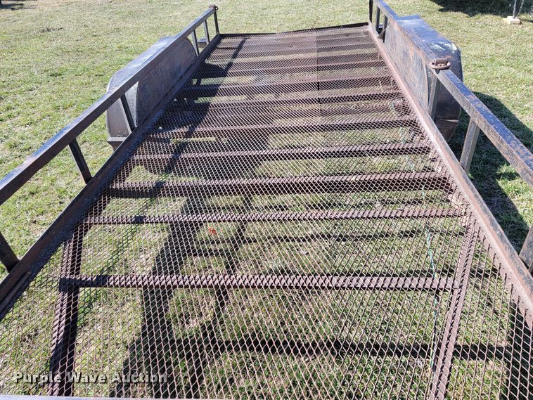 image for item JL9344 2008 Shop built  utility trailer