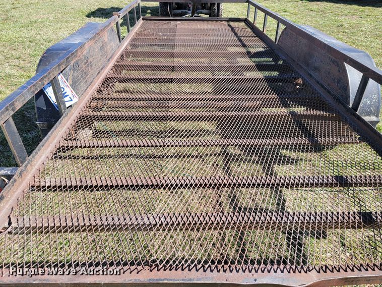 image for item JL9344 2008 Shop built  utility trailer