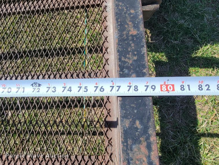 image for item JL9344 2008 Shop built  utility trailer