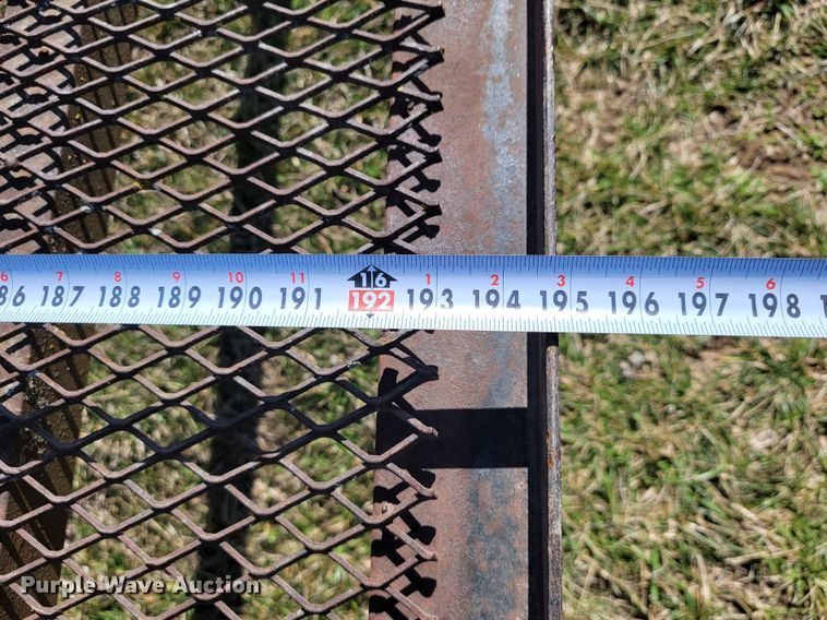 image for item JL9344 2008 Shop built  utility trailer