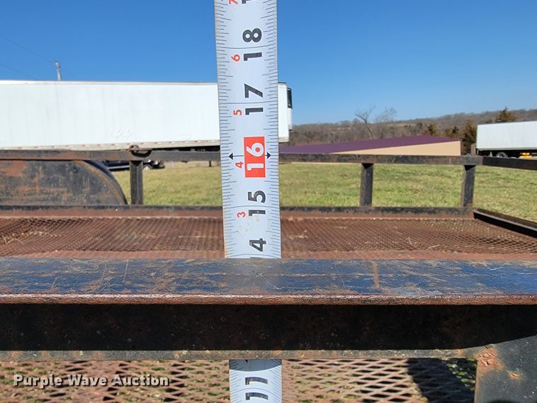 image for item JL9344 2008 Shop built  utility trailer