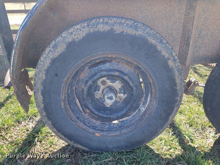 image for item JL9344 2008 Shop built  utility trailer