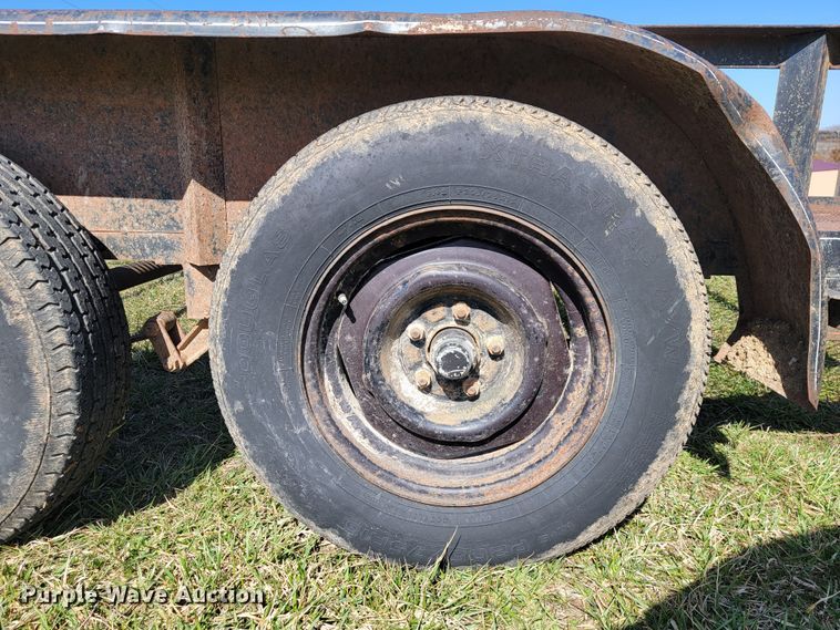 image for item JL9344 2008 Shop built  utility trailer