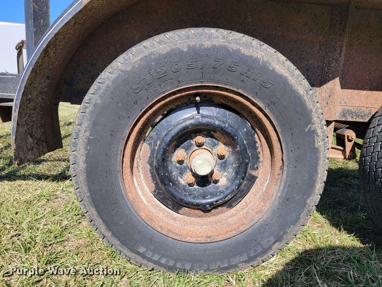 image for item JL9344 2008 Shop built  utility trailer