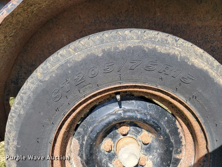 image for item JL9344 2008 Shop built  utility trailer