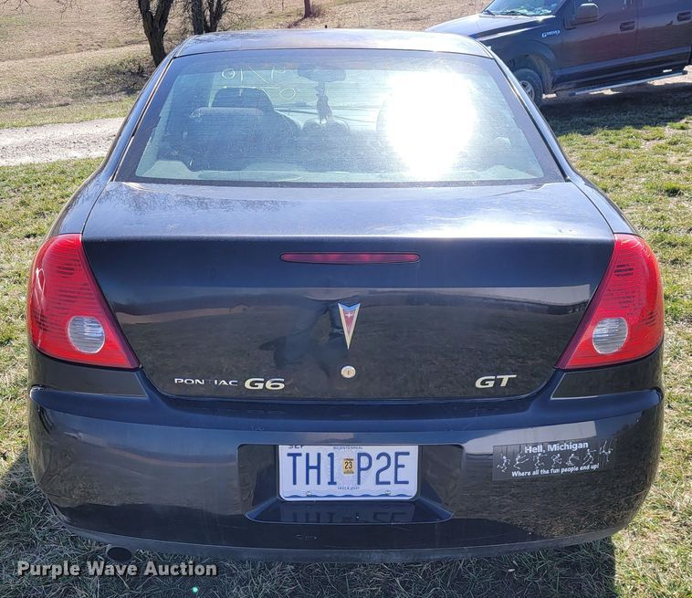 image for item JL9347 2008 Pontiac G6 GT