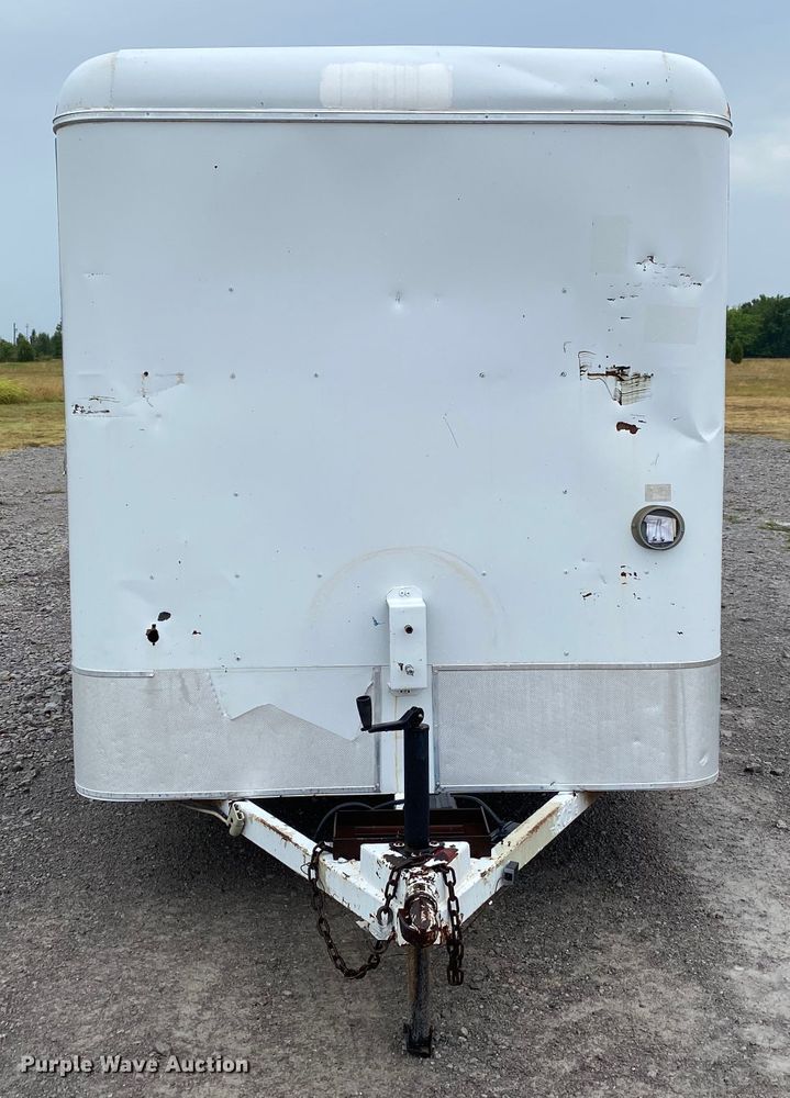 image for item JU9304 2001 S&H  enclosed cargo trailer