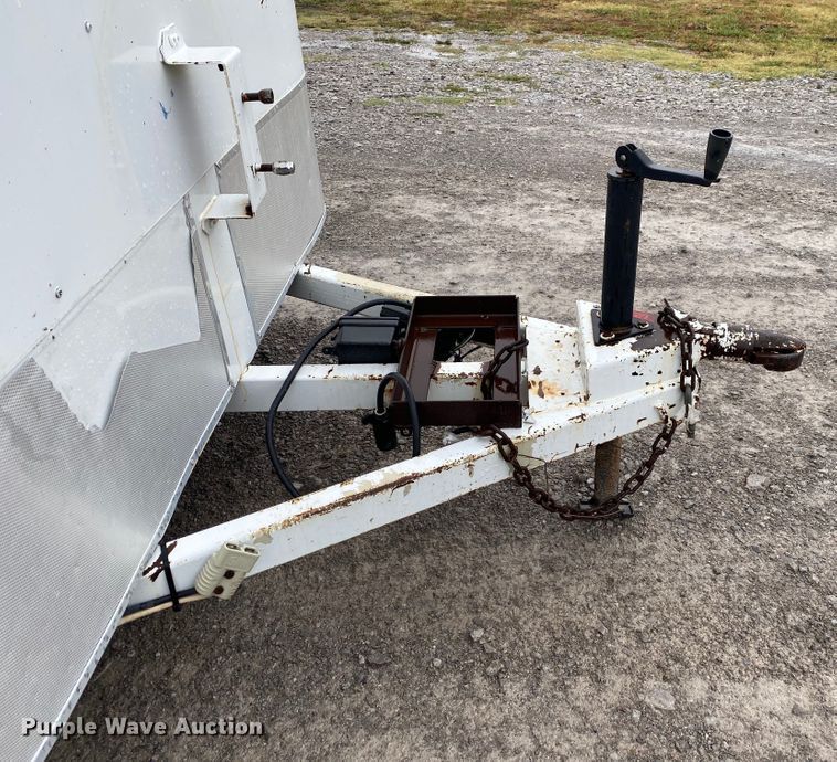 image for item JU9304 2001 S&H  enclosed cargo trailer