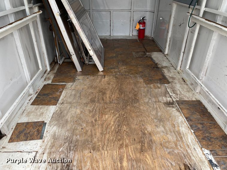 image for item JU9304 2001 S&H  enclosed cargo trailer