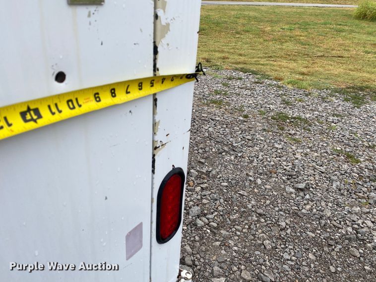 image for item JU9304 2001 S&H  enclosed cargo trailer